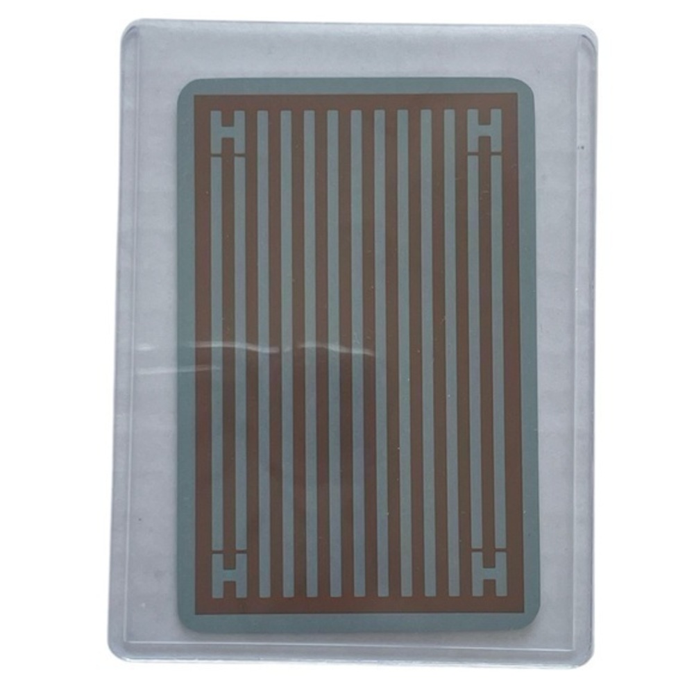Authentic HERMES Rare King Of Spade Playing Card Orange Stripe Logo Trump